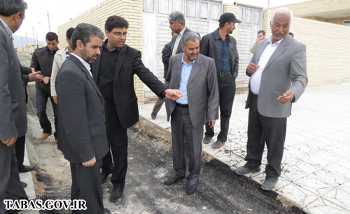 بازدید فرماندار از مسکن مهر