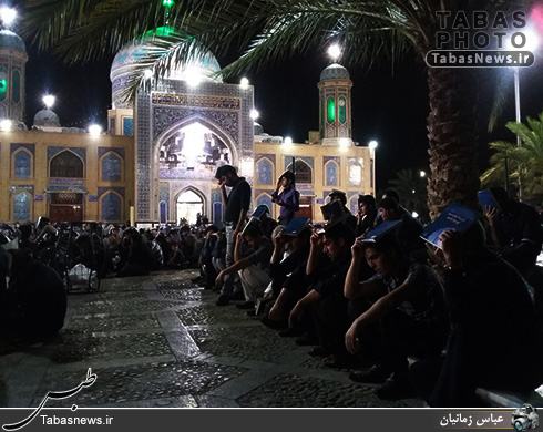 احیای شب بیست‌وسوم رمضان در شهر طبس 1394